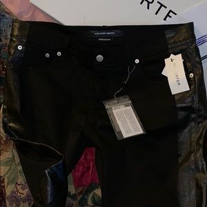 Alexander McQueen Skinny-Fit Striped Cotton Jeans